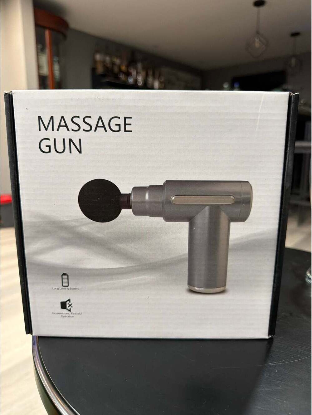 Mini Portable USB Rechargeable Massage Gun with 4 Heads
